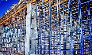 H Tipi Dış Cephe İskelesi